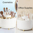 360 Rotating Makeup Brush Holder, Desktop Makeup Organizer, 5 Slot Make Up Brushes Cup Rotating Organizer for Perfume Skincare Cosmetics Desk Orga...