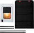 RV Door Window Shade, Foldable Hook and Loop Fastener RV Blackout Window Cover, UV Rays Protection Camper Trailer Door Window Cover, Waterproof Th...