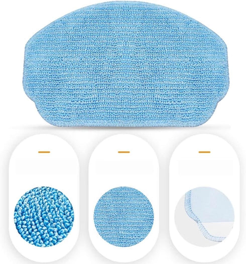 Accessories Kit Compatible With MAMNV BR150/BR151,ZCWA BR150/BR151,MANVINS G20,ONSON BR150/BR151 Robot Vacuum, 8 Side Brushes, 4 Hepa Filters,4 Mo...