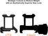 UTG Super Slim Picatinny Riser Mount, 1" Height, 13 Slots , Black...
