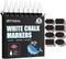 GOTIDEAL White Chalk Markers, Bold Tip Washable Chalkboard Markers, Car Window Markers,for Blackboard, Glass & Bistro, Non-Toxic, Erasable Paint C...