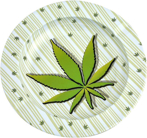 NERANENA Ashtray Round 5.5 Inch (Lite-GreenSpices)...
