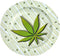 NERANENA Ashtray Round 5.5 Inch (Lite-GreenSpices)...