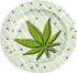 NERANENA Ashtray Round 5.5 Inch (Lite-GreenSpices)...