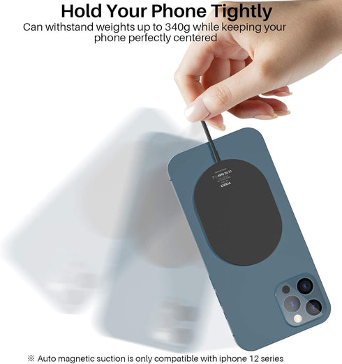 TOZO W10 Magnets Wireless Charger & USB C Charger Aviation Aluminum Computer Numerical Control Technology Fast Charging Compatible for iPhone 15/1...