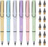 Infinity Pencil, 6 Pcs Magic Forever Pencils,Reusable Everlasting Pen with Eraser,Never Ending Pencil Replaceable Head, Inkless Eternal Pencil For...