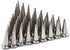 25MM 10/20/30/50 Sets Large Metal Big Tree Spikes Studs Screw-Back Studs for DIY Leather Craft(50 Sets)...