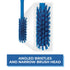 Vikan - Fine Dish Brush - Heavy-Duty, Narrow, Slip-Resistant Cleaning Brush, Polypropylene, Polyester Bristle, 11 Inch, Blue, (42873)...