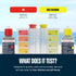 2-in-1 Water Test Kit for Swimming Pools & Spas | Water Chemical Test Kit for pH and Free Chlorine...