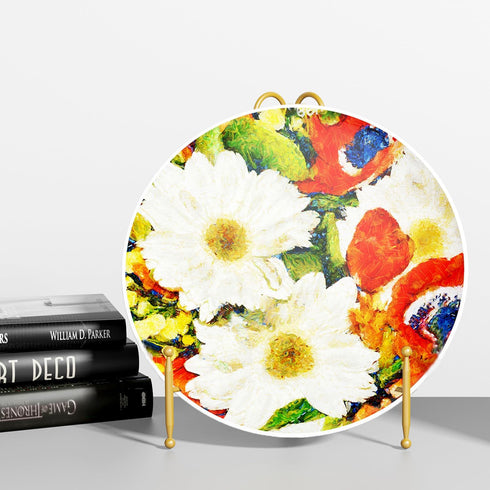 Plate Holder Display Stand, 12 Inch plate Stand for Display Large Platter, Heavy Dute Easel Stand Holder for Art Plate Dish Photo Frame...