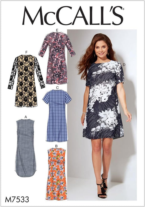 McCall's Patterns Misses'/Women's Fitted, Sheath Dresses...