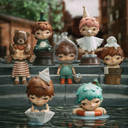 POP MART HIRONO Little Mischief Series, Hirono Blind Box Figures, Random Design Action Figures Collectible Toys Home Decorations, Holiday Birthday...
