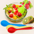 4 Pcs Mixing Spoons for Cooking, 8" Small Silicone Spoons Nonstick Heat Resistant Kitchen Spoon Silicone Serving Spoon Stirring Spoon for Kitchen ...