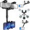 SXhyf Rear View Mirror Phone Holder, 2023 Rotatable and Retractable, Universal Mount, Cell Car Fit for iPhone 11 12 13 14 Pro Max Samsung All Phon...