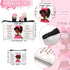12 Pcs African American Makeup Bag Black Women Cosmetic Bags Inspirational Gift Bags for Girl Afro Queen Zipper Travel Pouch Purses Toiletry Organ...