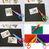 14PCS Creative Scissors & Craft Punch, 6 Different Patterns Edging Scissors + Paper Punch for Teachers Kids DIY Photo Scrapbooking Album - Colorfu...