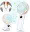 Portable Handheld Fan, 5200mAh Portable Fan Rechargeable, 180° Foldable Small Mini Hand Held Fan, Max 22 HRS Working, 6 Speeds, LED Display, Quiet...