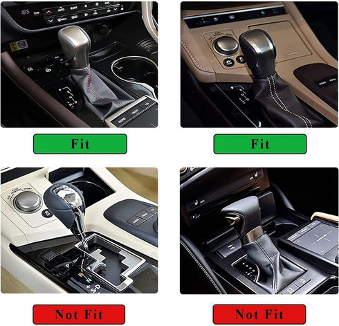 Shifter Gear Lever Accessories Compatible with Lexus 2016-2018 ES 2015-2022 NX 2016-2022 RX 2014-2022 is 2015-2022 RC 2016-2022 GS 2020-2022 GX-46...