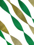 Green and Dark Metallic Gold Crepe Paper Streamers (2 Rolls Each Color) MADE IN USA!...