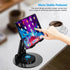 Foldable Cell Phone Stand,360 Degree Rotating Desktop Adjustable Phone Holder for Office Desk Accessories?Compatible with Phone15, Stand Fits All ...