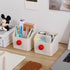 Magnetic Dry Erase Marker Holder, Beige Pencil Holder for Home Office Supplies, Whiteboard, Refrigerator, Locker Accessories, Plastic Wall Remote ...