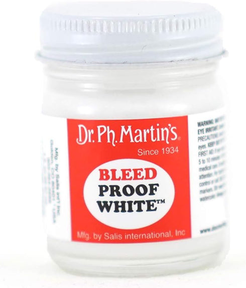 Dr. Ph. Martin's Bleedproof White Fine Art Paint, 1 Ounce (Pack of 1)...