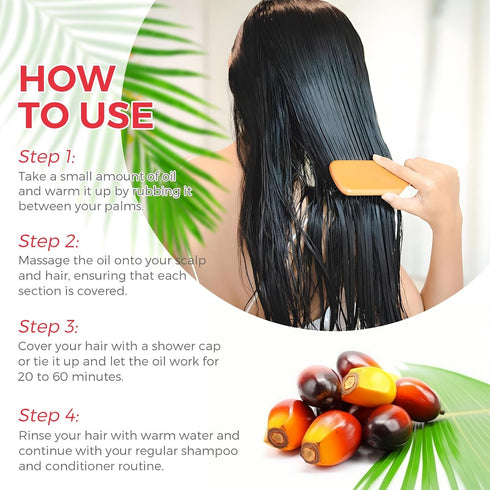 Raw Batana Oil for Hair Growth,100% Pure Natural Batana Oil from Honduras, Eliminate Hair Split Ends, Promotes Hair thickness for All Hair Types 4...