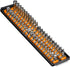 Ernst Manufacturing 8484 Socket Boss, Premium 2-Rail, 1/4 Inch-Drive Socket Organizer, 18-Inch, Orange...