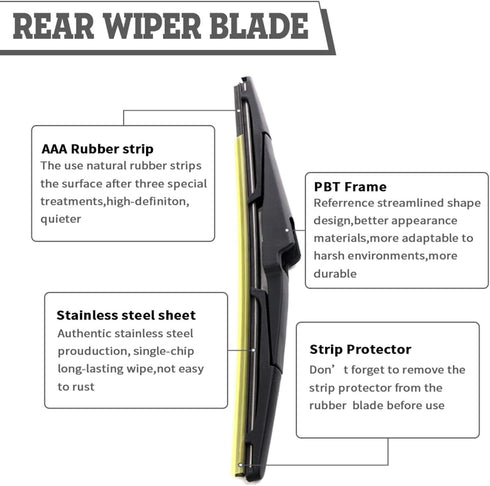 Rear Wiper Arm Blade Nut Set Replacement for KIA Sorento 2016-2020,Rear Wiper Cover Accessories Assembly, Wiper Cap Set for Back Windshield Window...