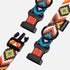 CollarDirect Aztec Dog Collar Adjustable Nylon Tribal Pattern Geometric Pet Collars for Dogs Small Medium Large Puppy (Aztec Sunset, Neck Fit 18"-...