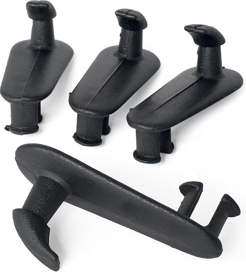 Click&Fit Front Car Floor Mat Clips 4-pack for 2000-2015 Toyota Lexus Scion – Black floor mat hooks replases 0821000820, Multi-use car carpet mat ...