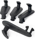 Click&Fit Front Car Floor Mat Clips 4-pack for 2000-2015 Toyota Lexus Scion – Black floor mat hooks replases 0821000820, Multi-use car carpet mat ...