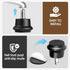 Bell Glides Replacement Office Chair or Stool Swivel Caster Wheels to Fixed Stationary Castors (Bell Glides Short)...