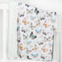 BORITAR Baby Blanket Super Soft Double Layer Minky with Dotted Backing for Girls, Receiving Blanket with Multicolor Butterfly Printed Blanket 30 x...