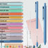 WY WENYUAN Funny Pens, Pastel Ballpoint Pens Bulk, Fine Point Smooth Writing, Cute Best Gift Pens, Black Ink 1.0 mm Journaling Pens Office Supplie...