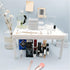 souG Desktop Storage Rack Organizer for Kitchen Bathroom Office Dorm - Double-Layer Cosmetic Stationery Storage Holder and Table Sundries Display ...