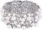 EVER FAITH Women's Crystal Simulated Pearl Stunning Bridal Wedding Hollow Elastic Stretch Bracelet...