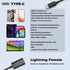 USB C Male to Lightning Female Adapter 2-PACK, USB C to Lightning Headphone Converter for Audio Compatible with iPhone 15 Series, iPad Pro, MacBoo...