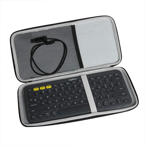 Hermitshell Travel Case for Logitech K380 Pebble/Logitech Pebble Keys 2 K380s Multi-Device Bluetooth Keyboard...
