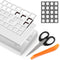 YIMAGUJRX Keyboard Nanosponge Foam Dampening Foam Modular Foam Case Foam,Bottom Dampening Foam for 61/64/87/100/104/108 Layout Keyboard...