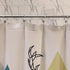 Qulable Shower Curtain Rings-12 Pack- Plastic Shower Curtain Hooks O-Shaped Rings Hook Glide Easily on Bathroom Shower Rod(Clear)...