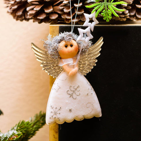 NUOBESTY Angel Wing Shape Embroidered Patches, Iron on Patches Applique DIY Craft Decoration Sew On for Clothes Jeans 12pcs (Gold)...