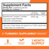 Qunol Turmeric Curcumin Capsules, 1500mg Extra Strength Supplement, Patented Hydro-Soluble Technology, Alternative to Turmeric Curcumin with Black...