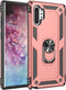 Military Grade Drop Impact for Samsung Galaxy Note 10 Plus Case 5G Metal Rotating Ring Kickstand Holder Magnetic Car Mount Armor Shockproof Case f...