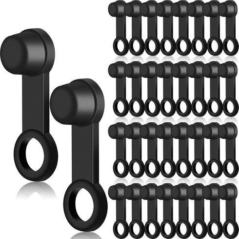 Frienda 50 Pieces Brake Bleeder Rubber Grease Fitting Caps Caps Brake Bleeder Screw Caps Zerk Dust Cover for Cars and Motorcycles...