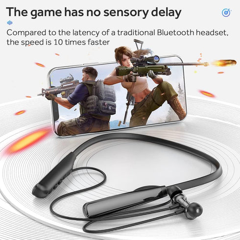 Wireless Waterproof Sports Earphones with 50 Hours of Playback time, Bluetooth Earphones with Microphone, in Ear Noise Reduction, Used for Gym Run...