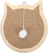 Nanu Lopez Cat Scratching Wall Pad, Premium Plush Small Scratcher Post with Hanging Ball for Indoor Cats, Durable Recyclable...