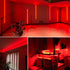 20ft 12V 360 LED Red Strip Light, Flexible Cuttable Non-Waterproof for Indoor Party Decoration, with Power Supply & Dimmer....