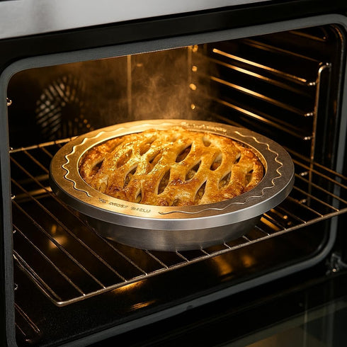 Mrs. Anderson's Baking Pie Crust Protector Shield, Fits 9.5 and 10-Inch Plates, Set of 2...