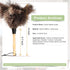 Ostrich Feather Duster, 14-Inch, 2-Pack, Reusable Design for Effortless Cleaning of Delicate Items, Antiques, Electronics, and More – Ideal for Ho...